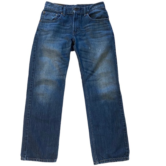 Levis Strauss & Co 505 Men’s Straight Leg Med Wash Jeans Blue Size 28 - Picture 2 of 15